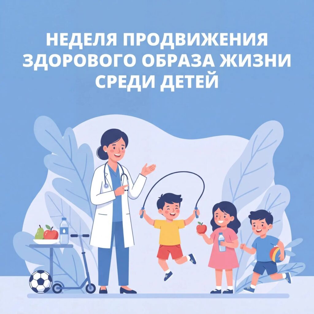 Неделя продвижения здорового образа жизни среди детей: